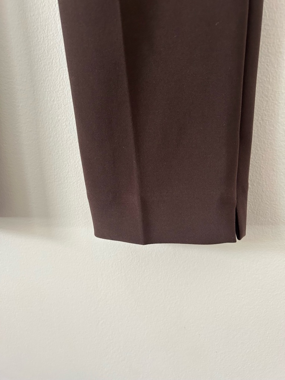 Joseph Ribkoff Mocha Brown Pull On Essentail Business Casual Tapered Leg Trouser - Picture 5 of 6
